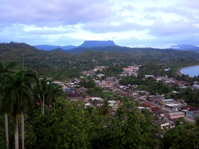 13 - Angekommen in Baracoa - Blick aus dem Hotelzimmer!